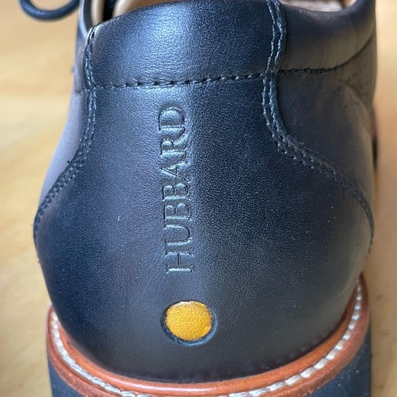 Men’s 10.5 M Samuel Hubbard Black Leather Founder Comfort Dress Shoe Vibram Sole - Picture 9 of 15